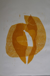 Holzschnitt, 1987, 53,5 x 76