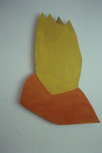 WVZ 9-2-93, Acryl auf Wellpappe, - , 1993, 60 x 88