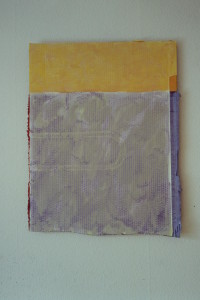 WVZ 12-3-93, Acryl auf Wellpappe, "Schwanengesang", 1993, 60 x 77