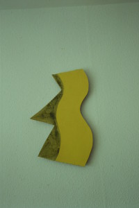 WVZ 55-4-93, Acryl auf Wellpappe, "Naturzeichen", 1993, 34 x 54