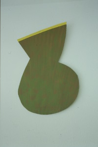 WVZ 12-5-93, Acryl auf Wellpappe, "Amphore", 1993